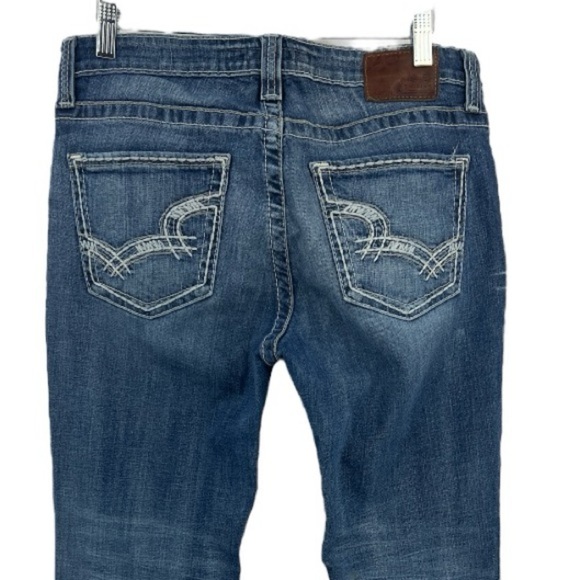 Big Star Maddie Mid Rise Fit Bootcut Western Stretch SZ 30 Tall Jeans - Picture 5 of 14